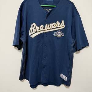Milwaukee Brewers Prince Fielder #28 MLB All Star Navy Blue Baseball Jersey